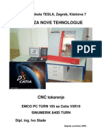 CNC Tokarenje U Catii V5