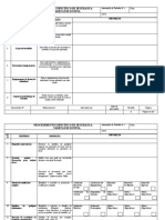 Procedimento Especifico de Segurança