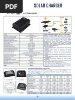 Model Solarcharger: Solar Charger Controller 12V/24V With MPPT