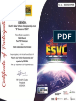 ESVC Virtual Abhijeet Rawool Certificate