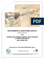 VAIL-HSE-2021-9894 - Environmental Monitoring Report L T - August Rev A