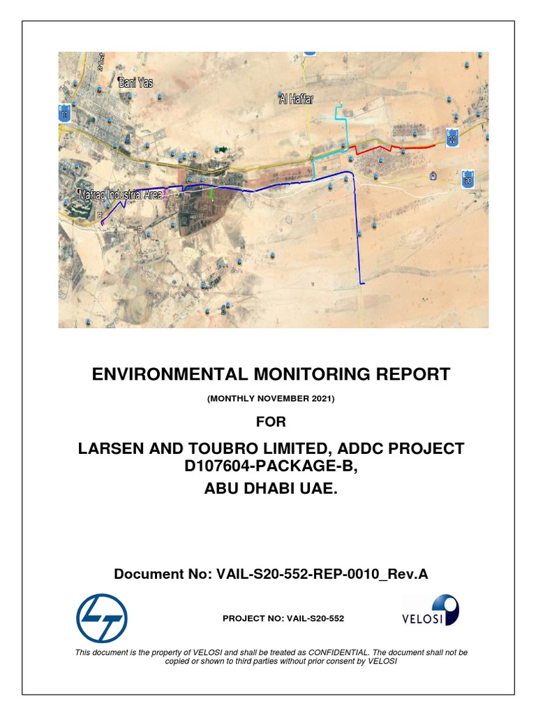 VAILHSE202114113 Environmental Monitoring Report L TRev A Nov