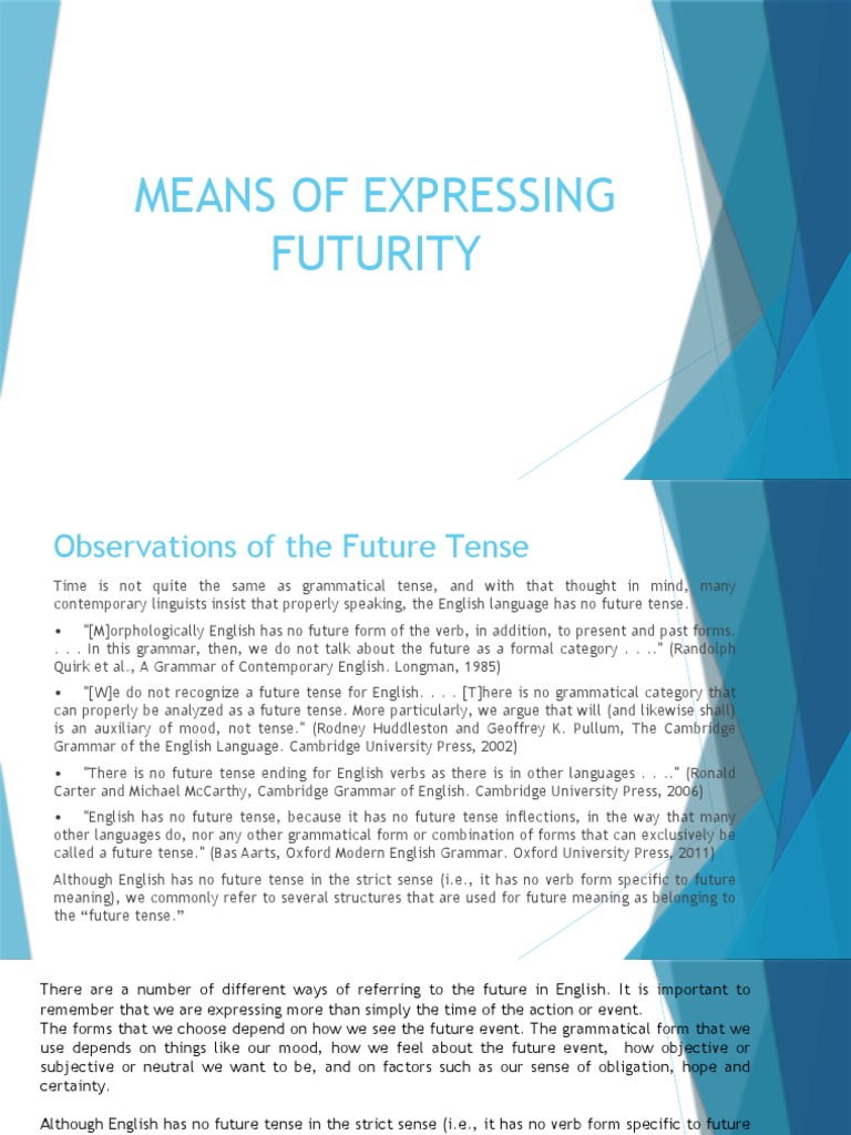 Understanding Future Tense in English | PDF | Grammatical Tense | Verb
