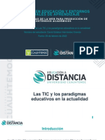 Las TIC y Los Paradigmas Educativos en La Actualidad - David Hernández