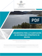 5711_16 Lineamientos para la Planificaión en sistemas multipropósito de Bolivia