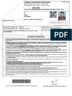 WB Police Constable Admit Card