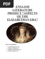 SOCIAL ASPECTS OF THE ELIZABETHAN ERA Updated