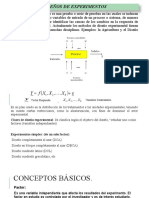 DISEÑOS DE EXPERIMENTOS - Diapositiva