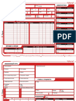 Cyberpunk Red - Character Sheet