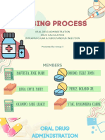 Nursing Process: Oral Drug Administration Drug Calculation Intramuscular & Subcutaneous Injection