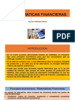 Matemáticas financieras para estudios de viabilidad