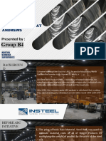 Case Study Analysis On Insteel Wire Products: Abm at Andrews