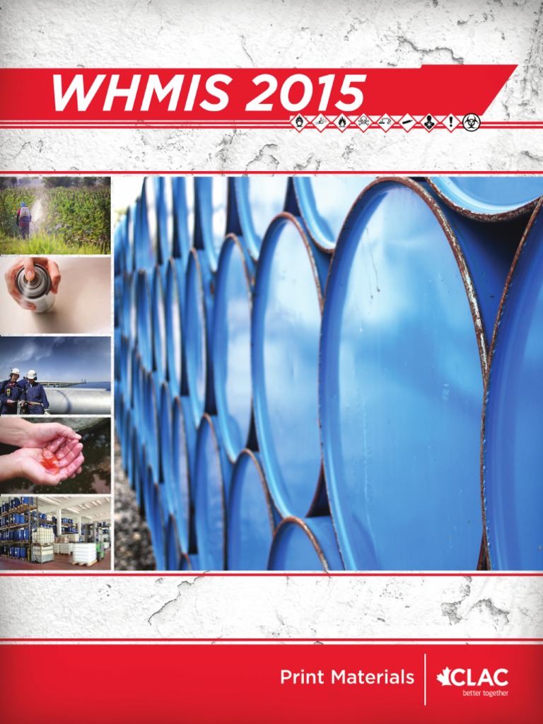 WHMIS 2015 (CLAC) Print Materials3 PDF Toxicity Personal