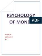 Psychology of Money English Essay