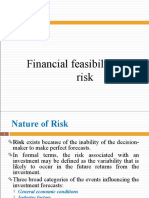 Unit-II: Financial Feasibility With Risk
