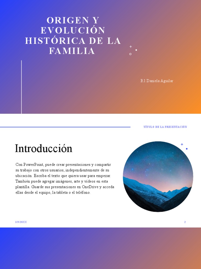 Orígenes y evolución histórica de la familia | PDF | Microsoft ...