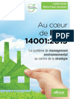 Au Coeur de LISO 140012015 Le Système de Management Environnemental Au Centre de La Stratégie by Loetitia Vaute, Marie-Paule Grevèche