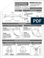 Instructivo de Instalación para Cierrapuertas Mod. 1604 BCAL