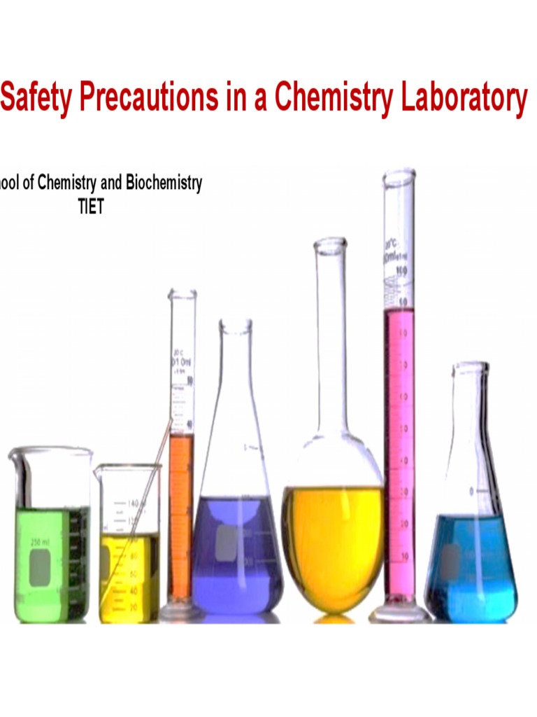 Chemistry Lab Safety PDF Laboratories Chemistry