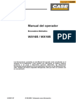 Manual Operario WX165 y WX185