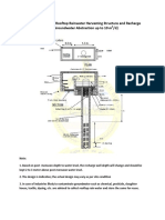 Standard Design of Rooftop Rainwater Harvesting Structure and Recharge (For Groundwater Abstraction Up To 10 M /D)