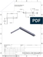 PALANCA DE DINAMO A DIMENSIONES