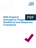 NHS England Emergency Preparedness, Resilience and Response Framework