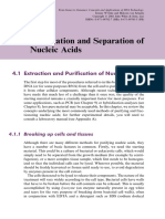 4.1 Extraction and Purification of Nucleic Acids
