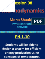 LO10 Session 08 Thermodynamics