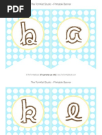 Bake Sale Banner - Tomkat Studio