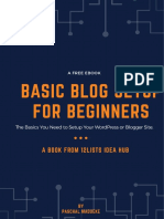 Basic Blog Setup