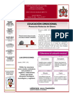 Boletín EDUCACIÓN EMOCIONAL Prevención Violencias de Género