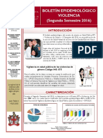 Boletin No 05 SM - Epidemiologico Violencia II-SEM-2016