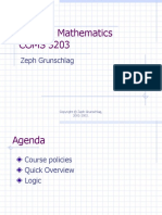 Discrete Mathematics COMS 3203: Zeph Grunschlag