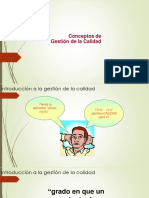 Conceptos de Gestión de Calidad