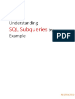 Understanding SQL Subqueries by Example