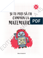 Si Tu Poi Sa Fii Campion La Matematica 7 Ani Ballon Media Paralela 45 Attachment 1