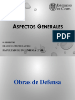 Tema 2 (Aspectos Generales de Las Obras Hidráulicas) - Unidad 1 - Obras de Defensa