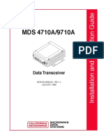 MDS 4710A/9710A: Data Transceiver