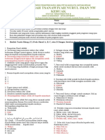 01. Soal PTS Akidah Akhlak Kelas 8 Dicariguru.com