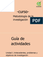 Guía de Aprendizaje #1 Glosario de Metodología de La Investigación y Su Rúbrica