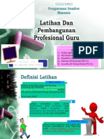 Latihan Dan Pembangunan Profesional Guru