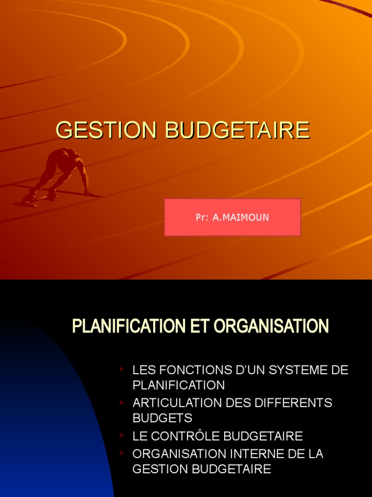 Optimisation de la Gestion Budgétaire | PDF | Budget | Optimisation ...