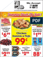 Summer Stock-Up Sale!: Chicken Drumsticks or Thighs