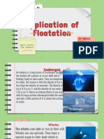 Application of Floatation: Roll No 10