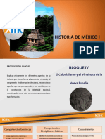 Bloque IV Historia de Mexico I 2020B