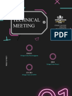 SCFFC Technical Meeting Summary
