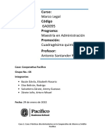 MBA 45 - Grupo 04 - Caso 1 Coop Pacifico