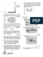 Cantidad de Movimiento - Gravitacion