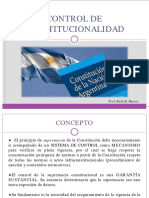 Control de Constitucionalidad y Convencionalidad